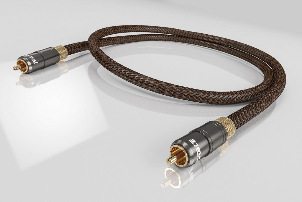 RiCable MAGNUS COAXIAL - Hi-End Coaxial Digital 75 Ohm RCA signalkabel m/livstidsgaranti