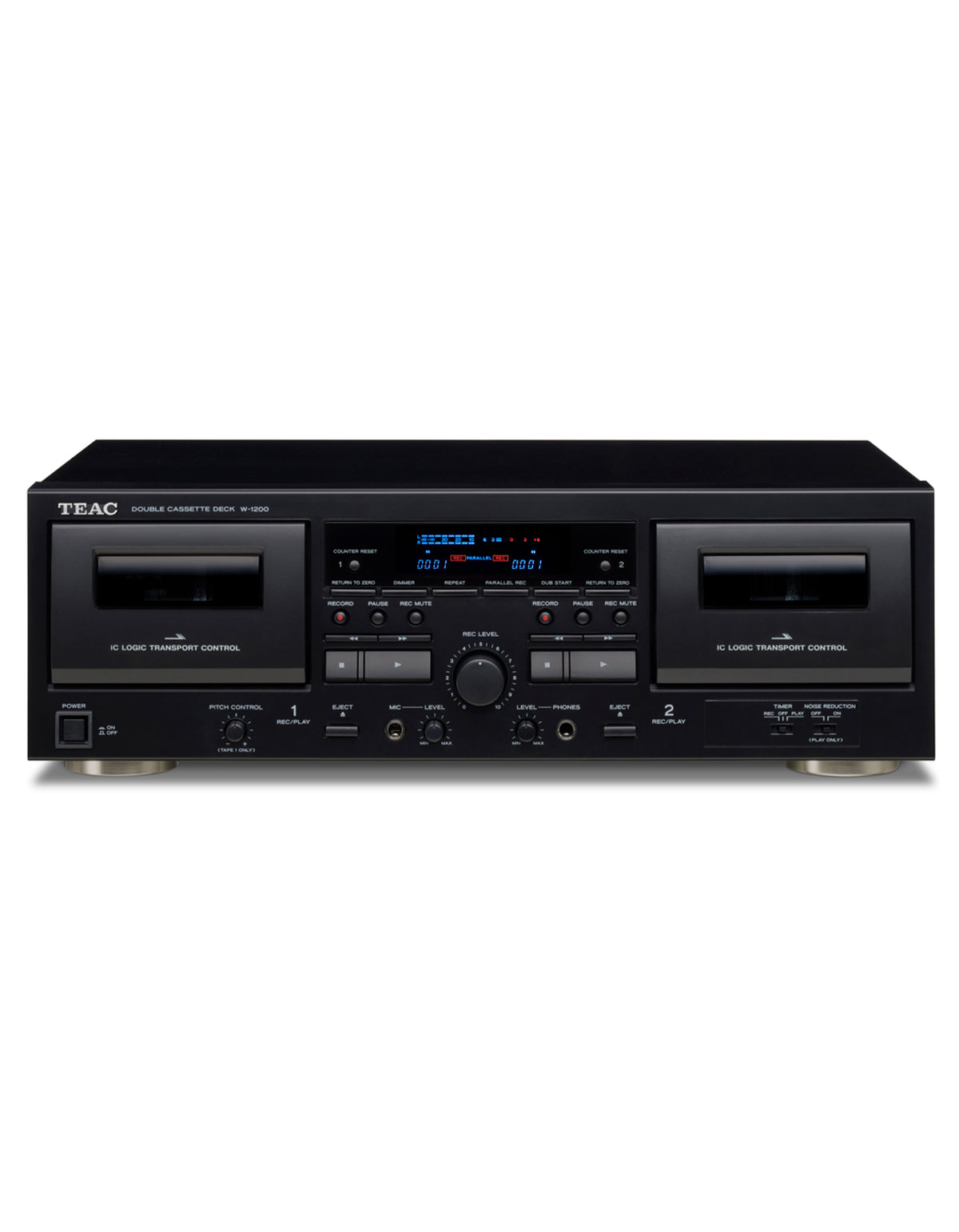 TEAC W-1200 Double Cassette Player