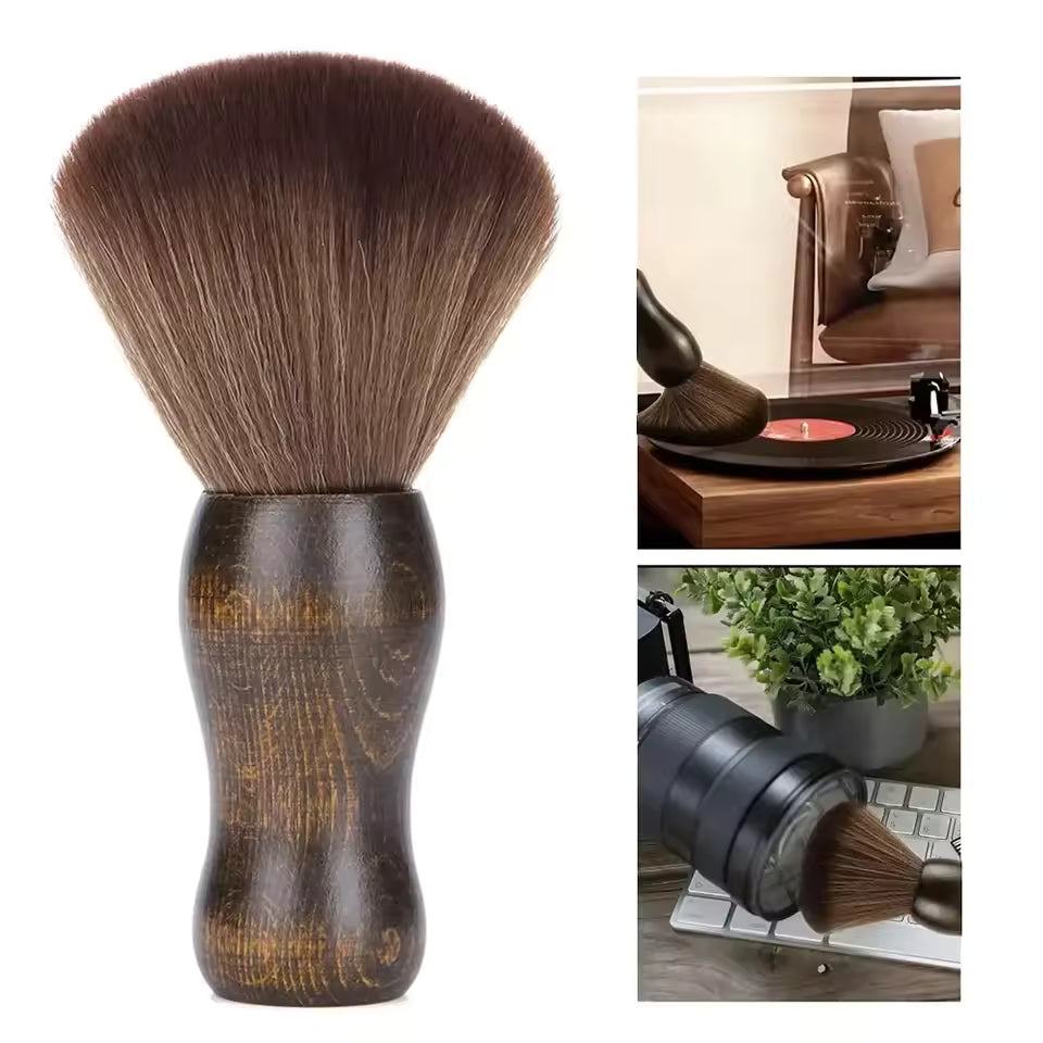 Anti-static Soft Fur Camphorwood Cleaning Brush