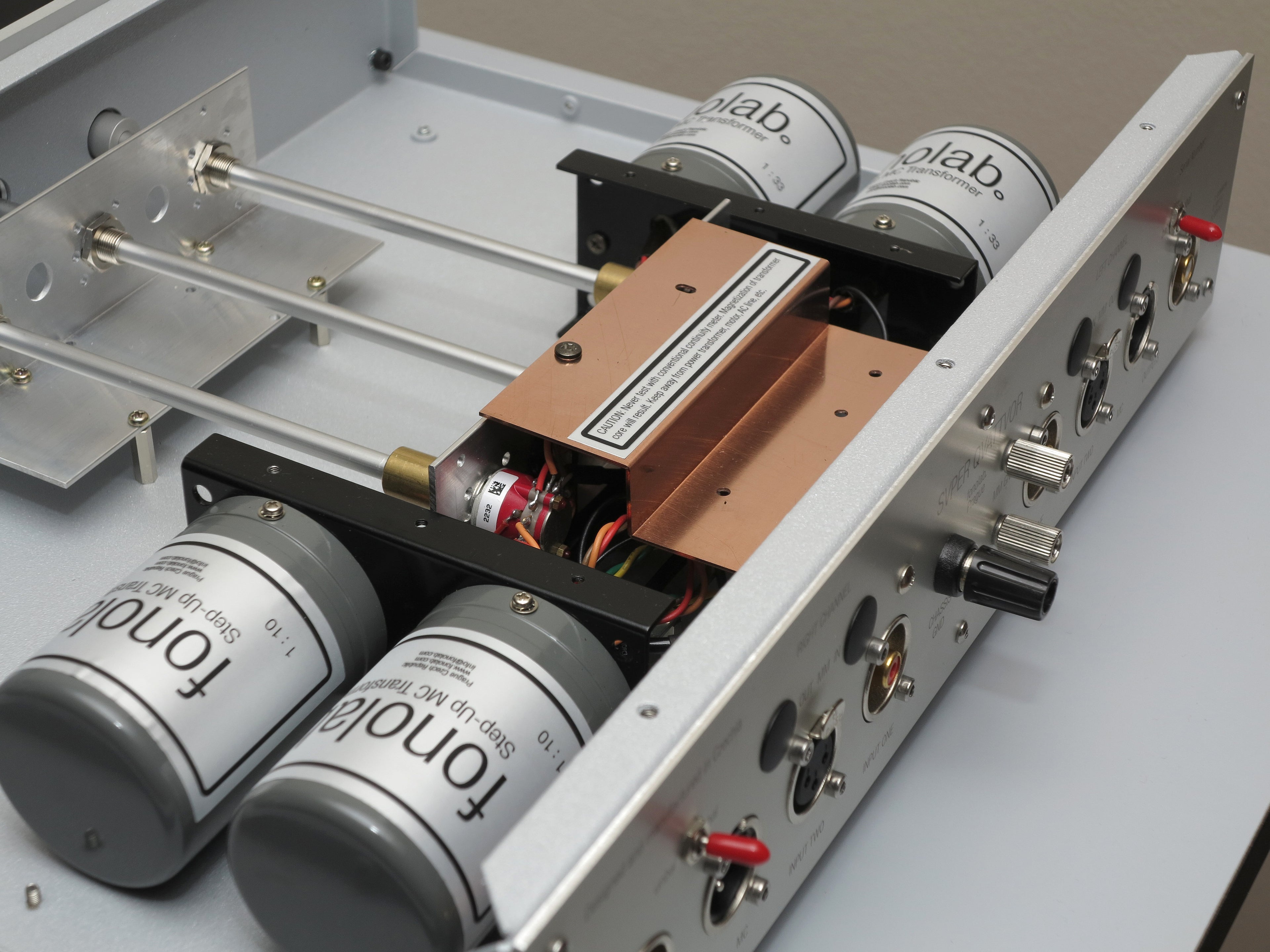 FONOLAB SVPER QVATTVOR True Balanced MC Step-Up Transformer