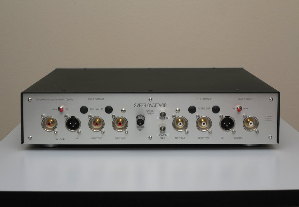 FONOLAB SVPER QVATTVOR True Balanced MC Step-Up Transformer