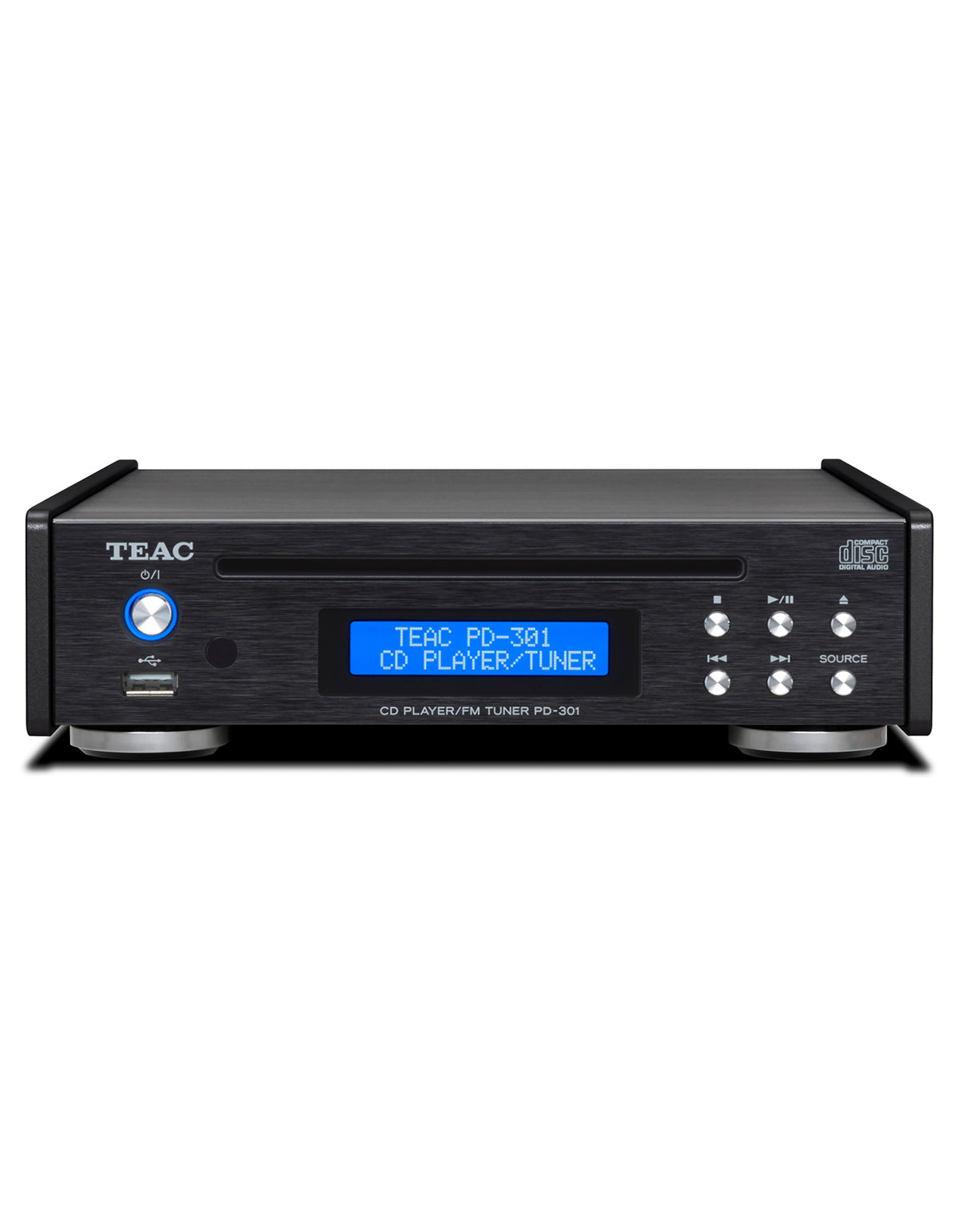 TEAC PD-301 DAB-X, CD-Afspiller, DAB/FM Tuner