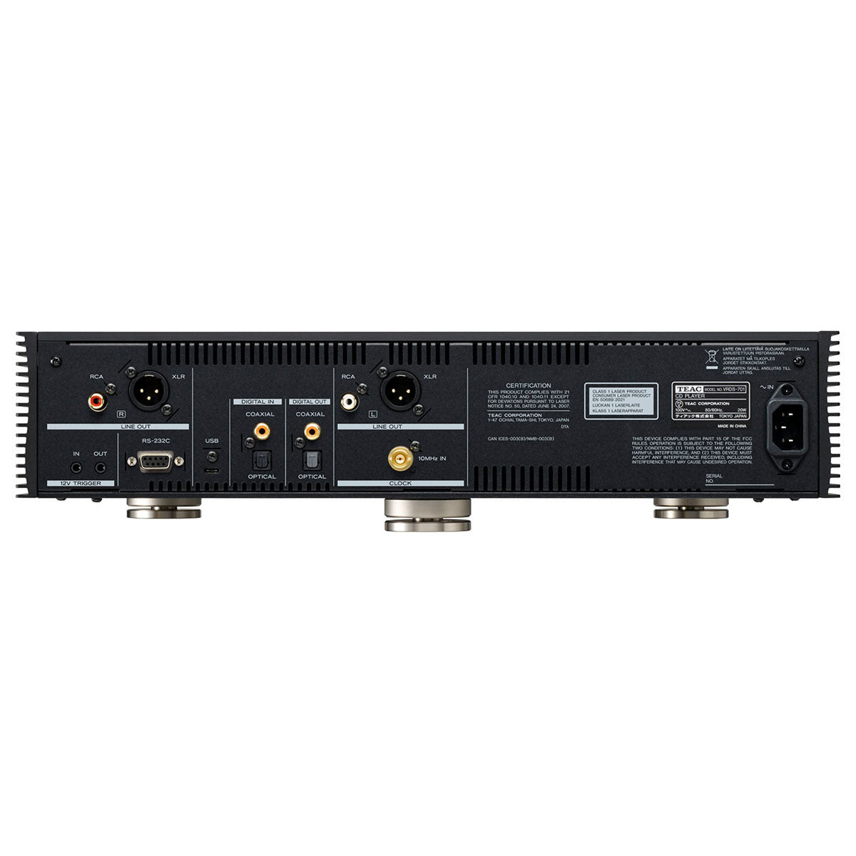 TEAC VRDS-701 CD-Afspiller m/VRDS
