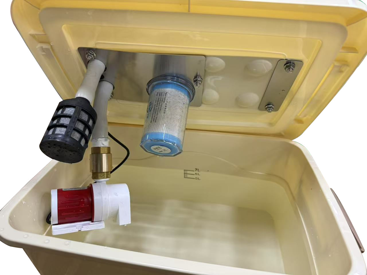 PSR02A | iSonic® Pump Station with Reservoir and Filter for CS6.1-PRO & CS6.2-PRO