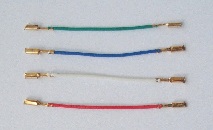 Tonar Head Shell Lead Wires