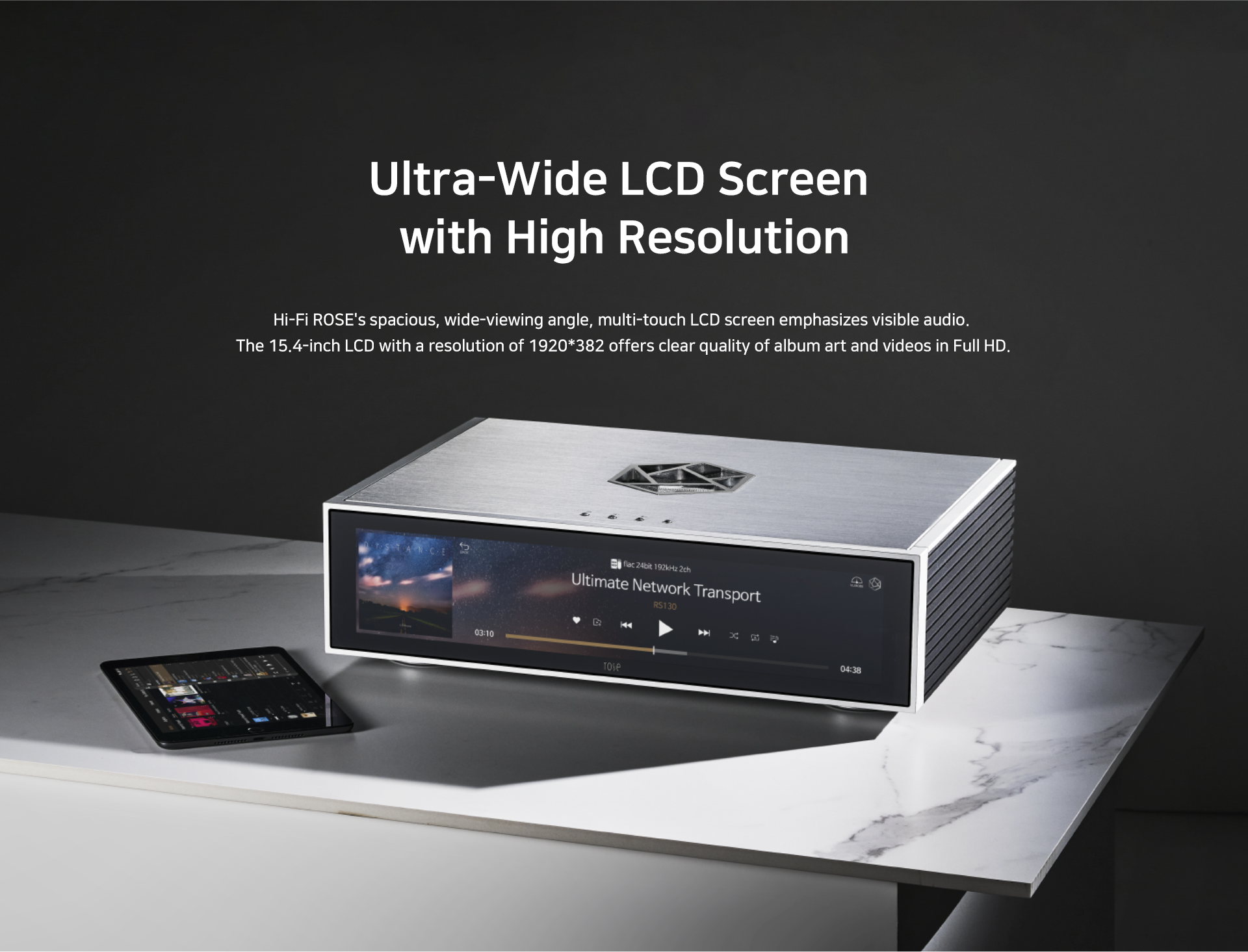 HiFi ROSE RS130 Netværktransport Streamer