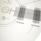 Acrylic Cartridge Alignment Plate