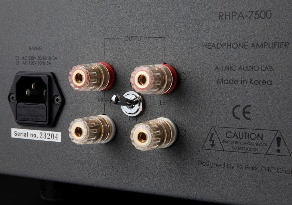 Allnic Audio ASRA / RHPA-7500   High-Power Headphone Amplifier