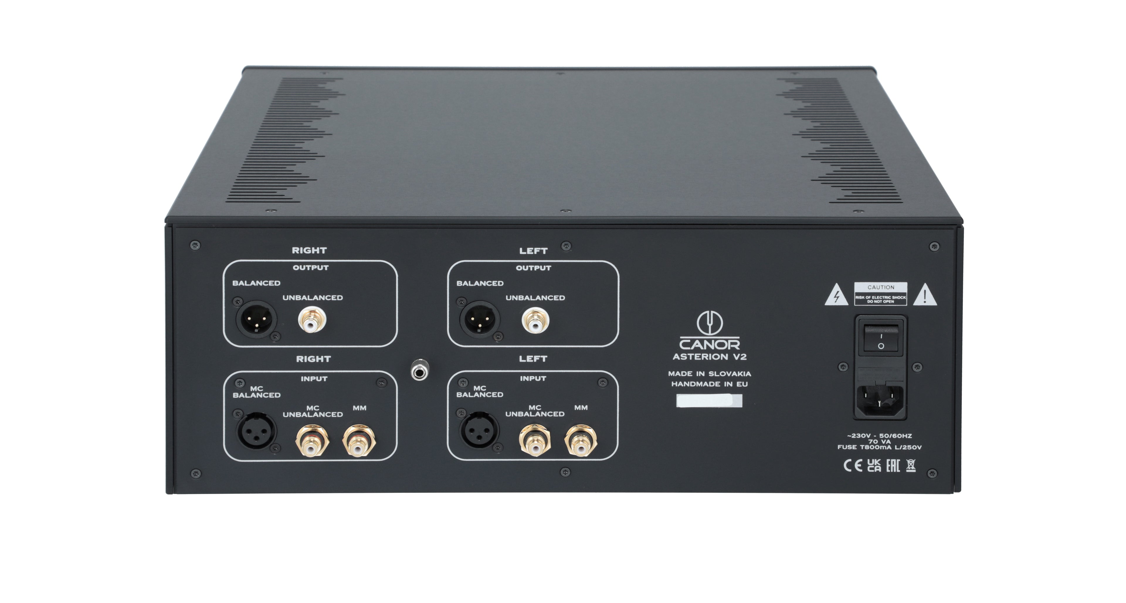 CANOR Asterion V2 Rør Riaa MM/MC