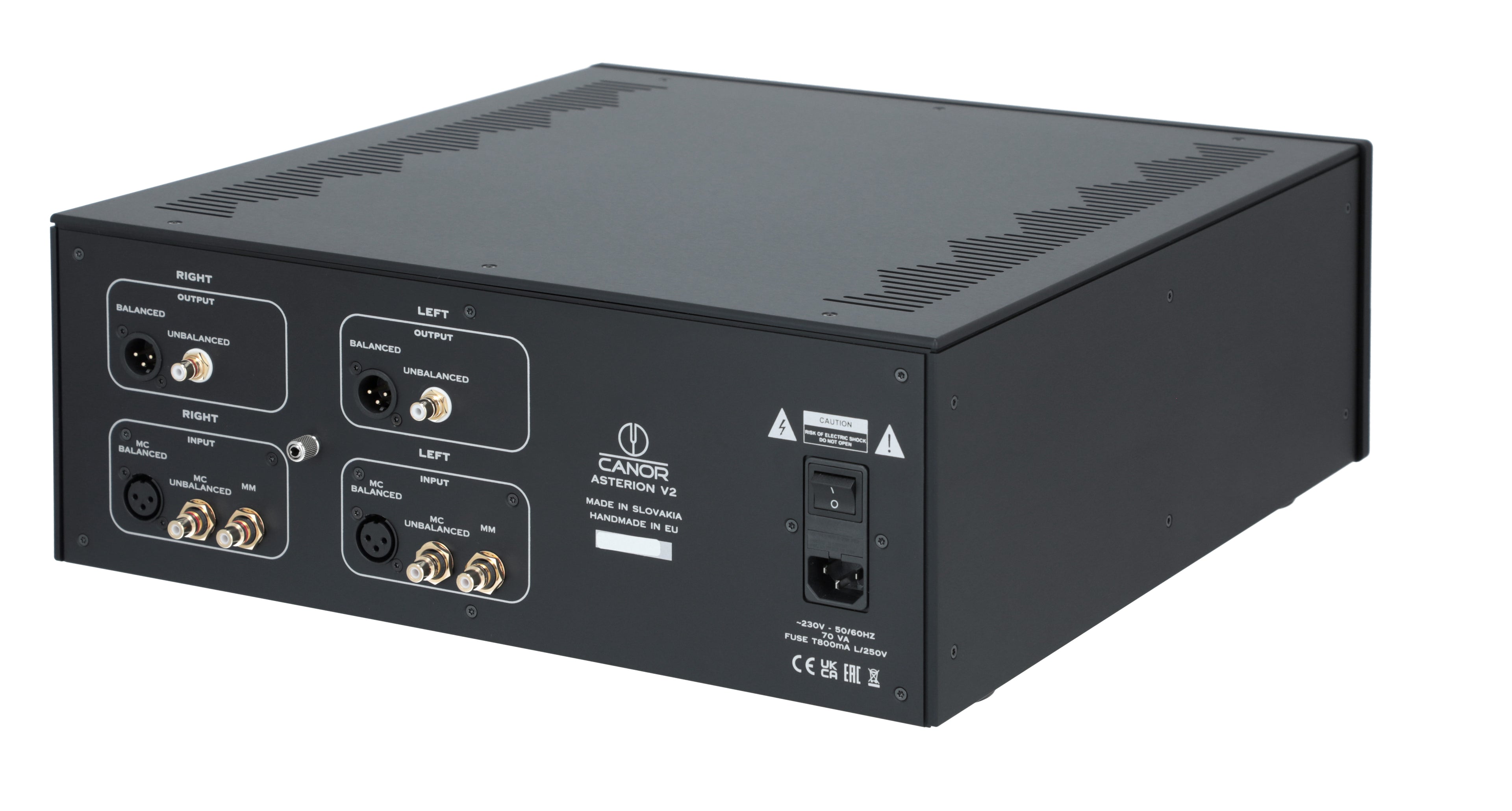 CANOR Asterion V2 Rør Riaa MM/MC