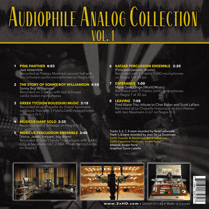 AUDIOPHILE ANALOG COLLECTION VOL. 1