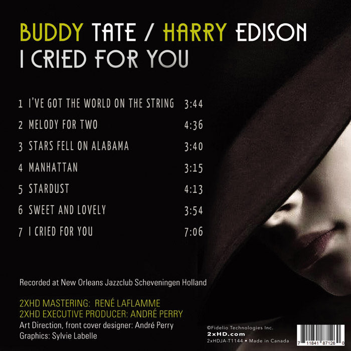 BUDDY TATE / HARRY EDISON - I CRIED FOR YOU