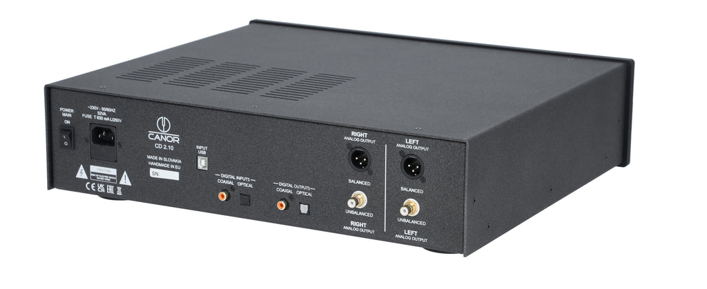 CANOR CD 2.10 Rør DAC/CD-afspiller