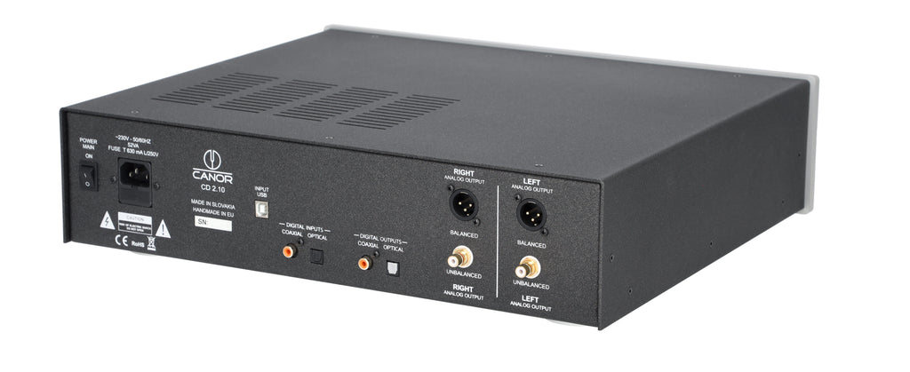 CANOR CD 2.10 Rør DAC/CD-afspiller