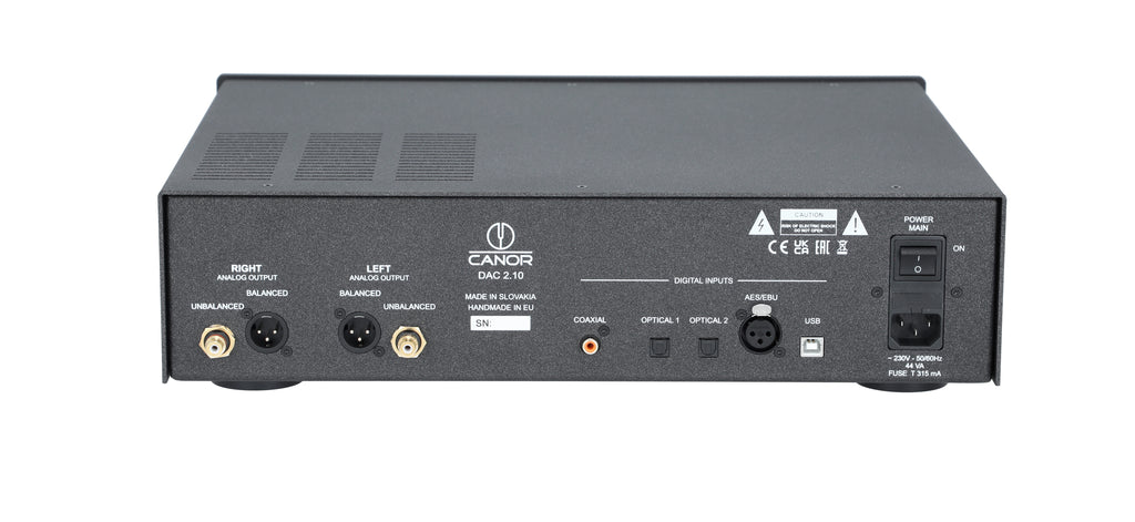 CANOR DAC 2.10 Rør DAC