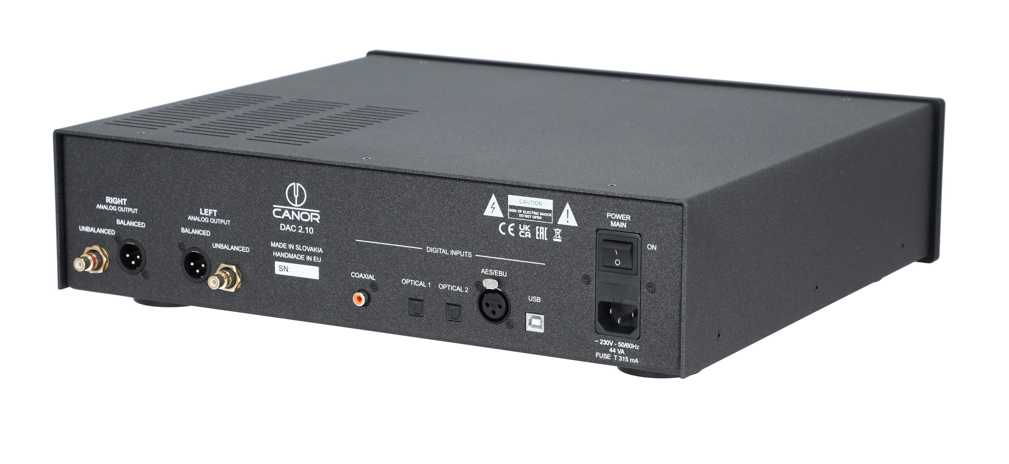 CANOR DAC 2.10 Rør DAC