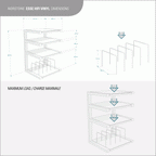 NorStone Esse HiFi Vinyl Møbel