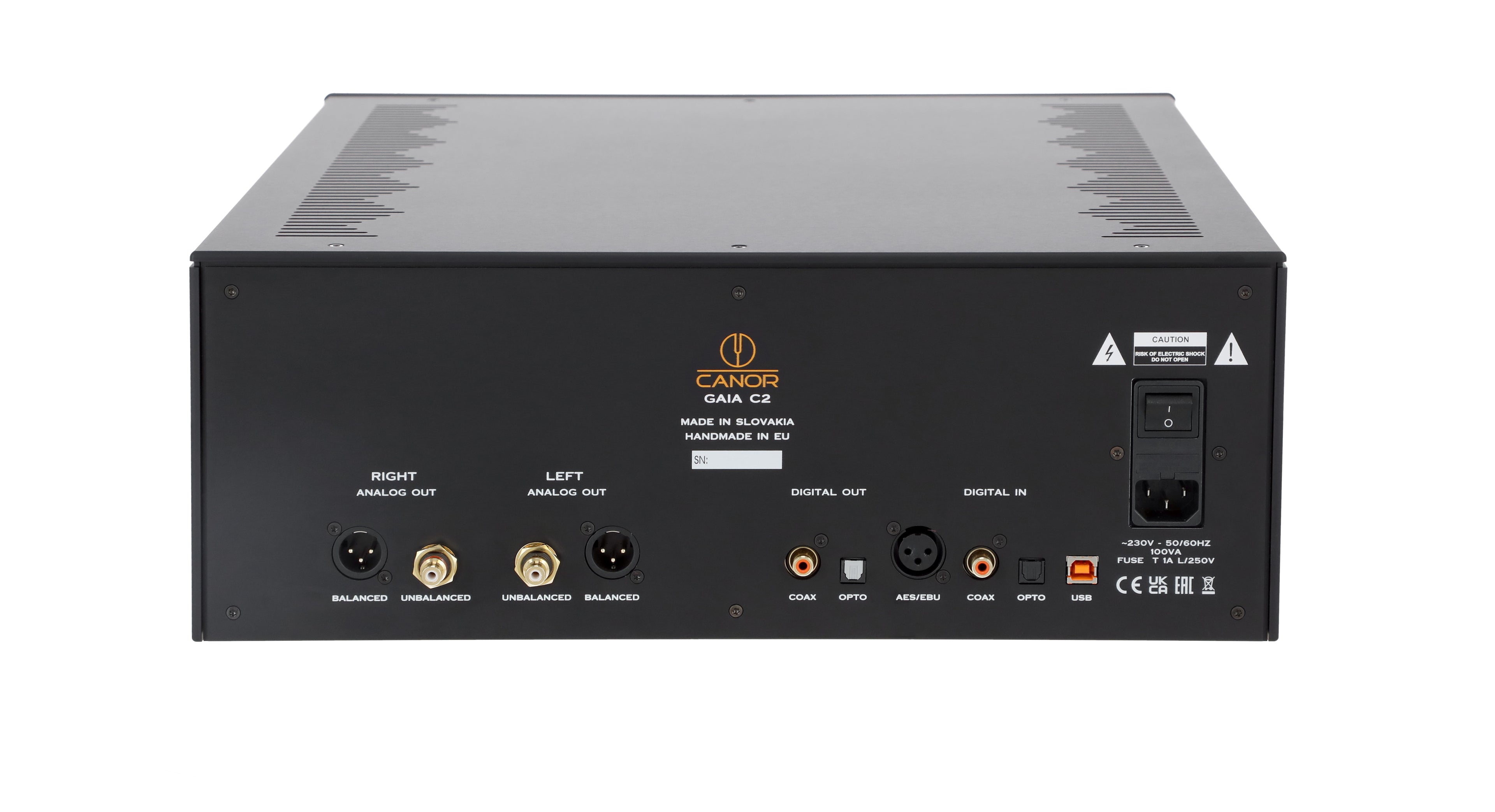 CANOR Gaia C2 Rør CD-afspiller/DAC