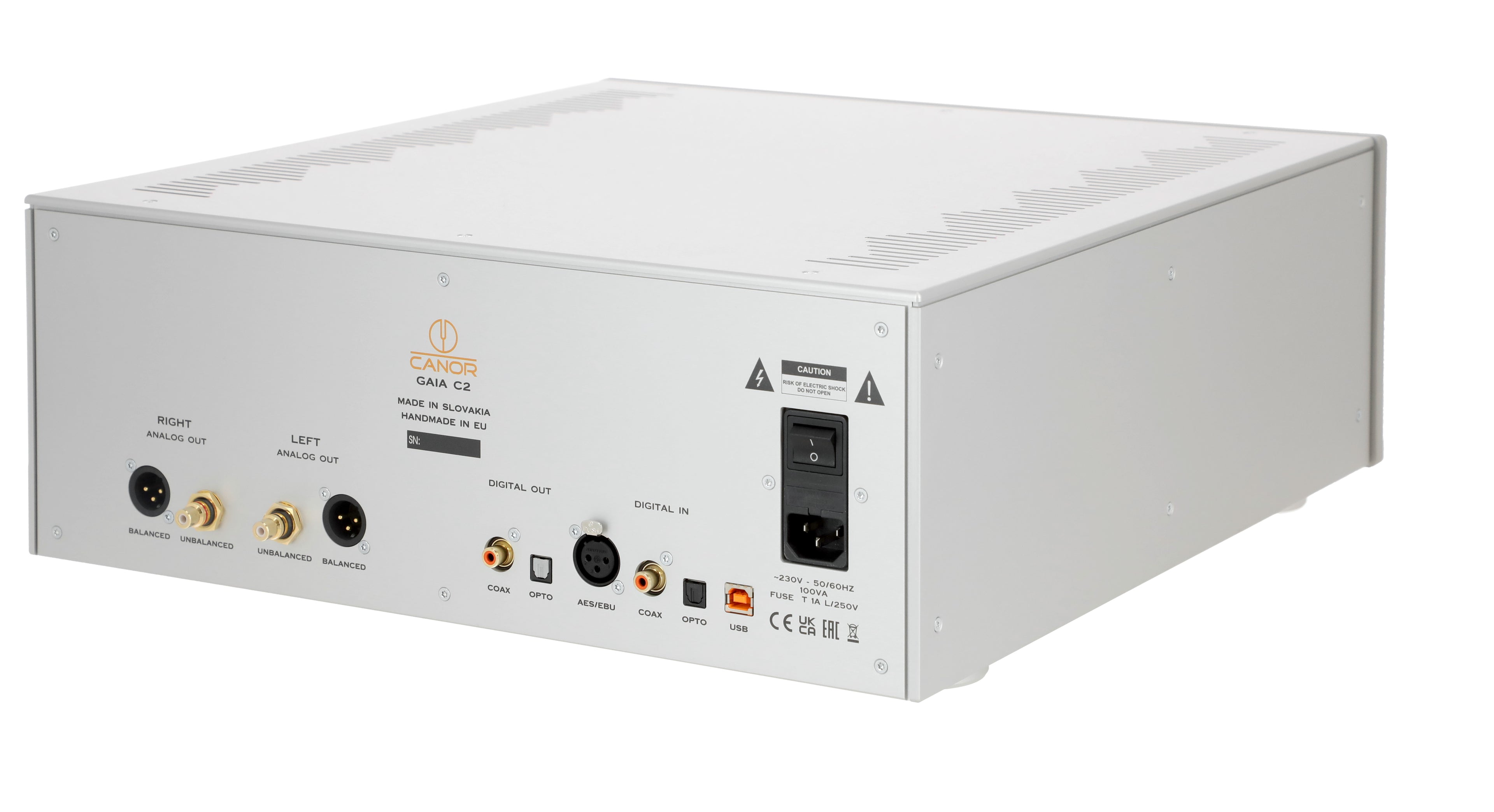 CANOR Gaia C2 Rør CD-afspiller/DAC