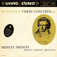 BEETHOVEN VIOLIN CONCERTO IN D by Heifetz / Munch