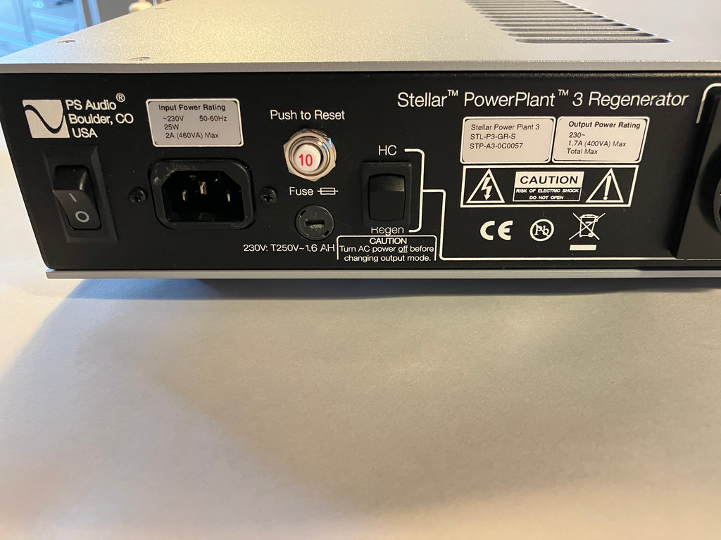 PS Audio Stellar PowerPlant 3 Regenerator - Brugt