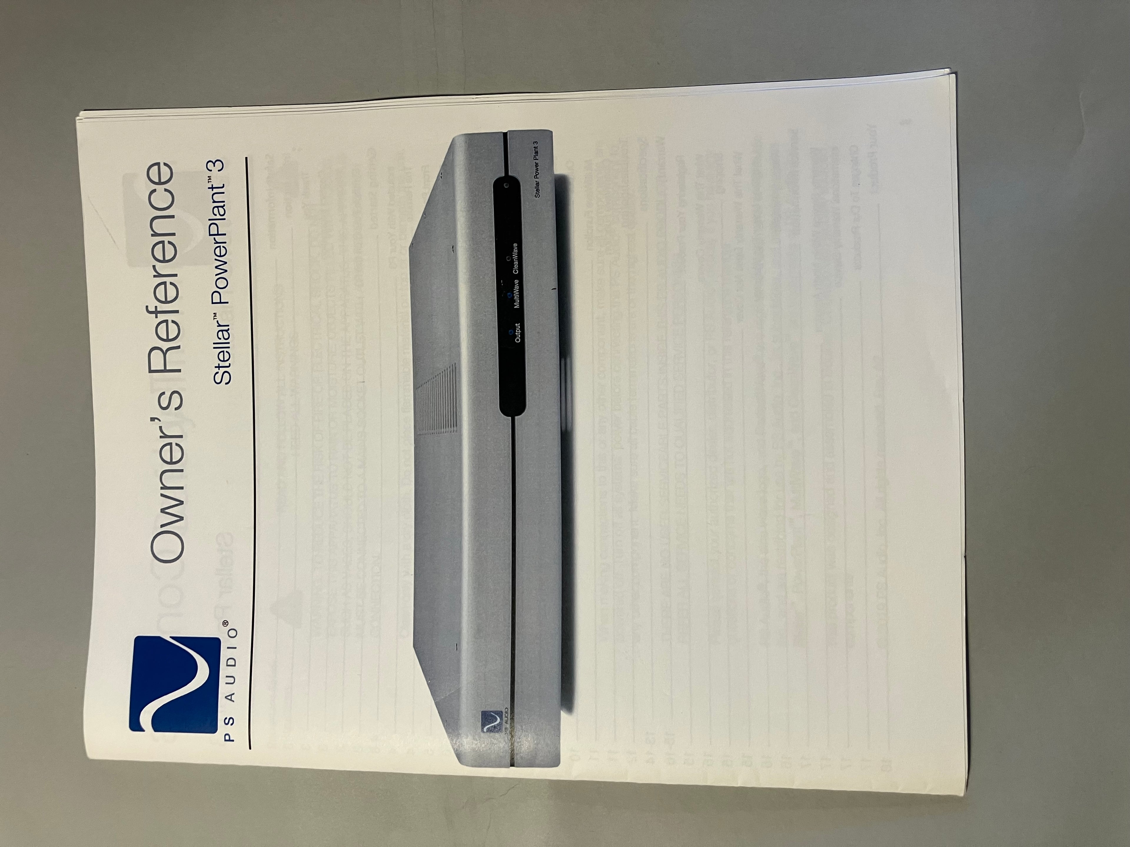 PS Audio Stellar PowerPlant 3 Regenerator - Brugt