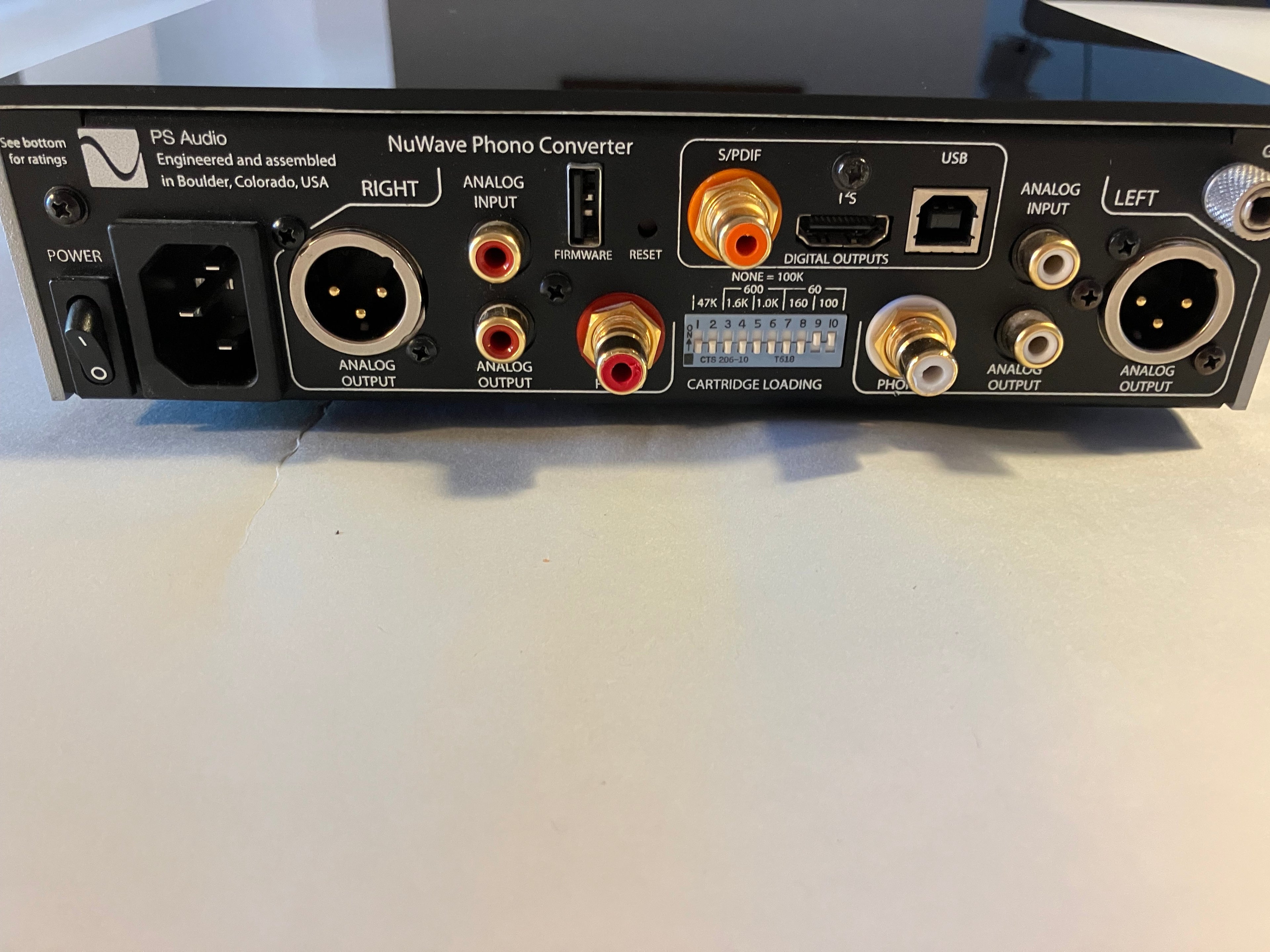 PS Audio NuWave Phono Converter / Riaa & AD Converter - BRUGT