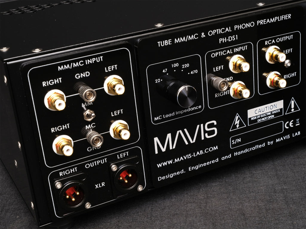 MAVIS Lab PH-DS1 Tube MM-MC & Optical Phonostage / Riaa