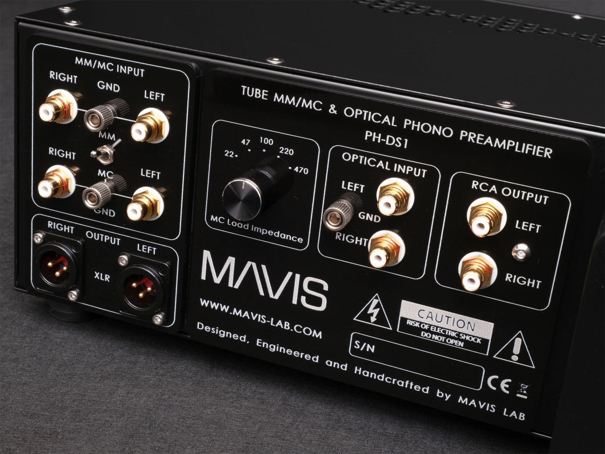 MAVIS Lab PH-DS1 Tube MM-MC & Optical Phonostage / Riaa