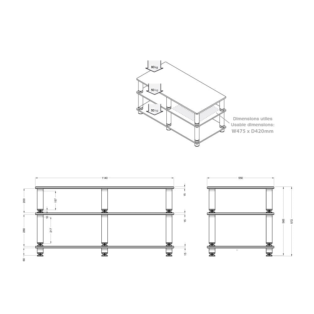 NorStone Stäbbl AV Black