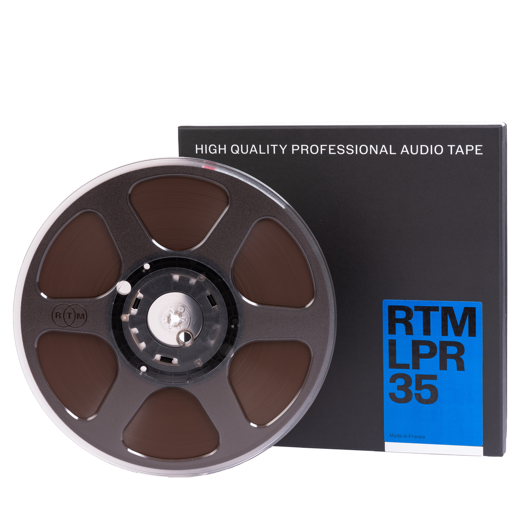 RTM LPR35 - 1/4", 1100 m, 10,5", Trident Plastic Reel