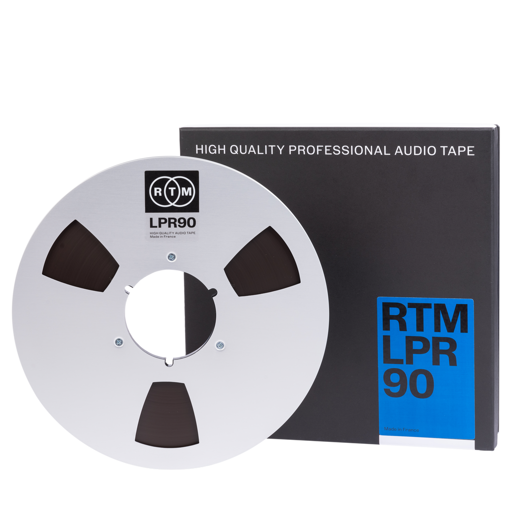 RTM LPR90 - 1/4", 1100 m, 10,5", NAB Metal Reel