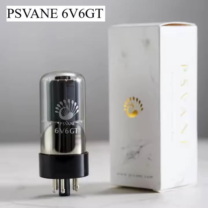 PSVANE 6V6GT Matched Pair Valve Tubes