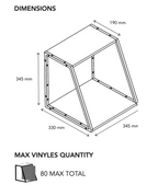 NorStone Vinyl LP Case Bamboo