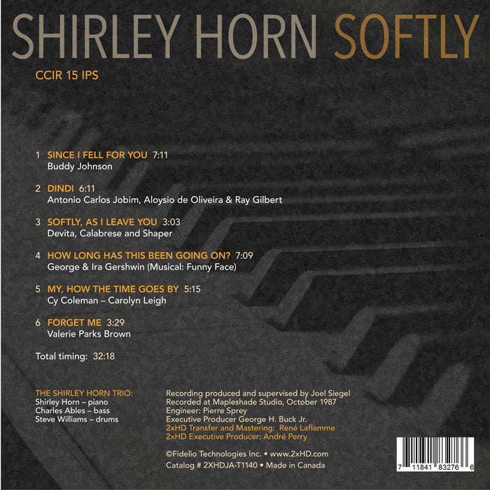 SHIRLEY HORN - SOFTLY