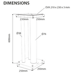 Norstone Stylum MAX højtalerstande