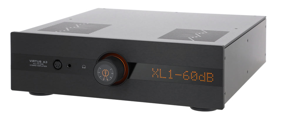 CANOR Virtus A3 Integreret Hybrid Rørforstærker m/DAC, Riaa, Hovedtelefon