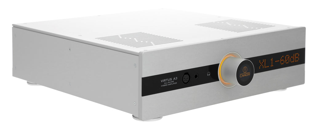 CANOR Virtus A3 Integreret Hybrid Rørforstærker m/DAC, Riaa, Hovedtelefon