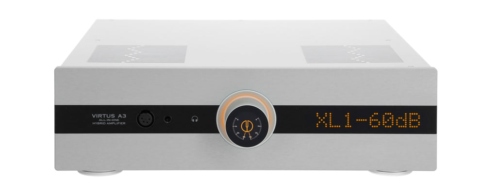 CANOR Virtus A3 Integreret Hybrid Rørforstærker m/DAC, Riaa, Hovedtelefon