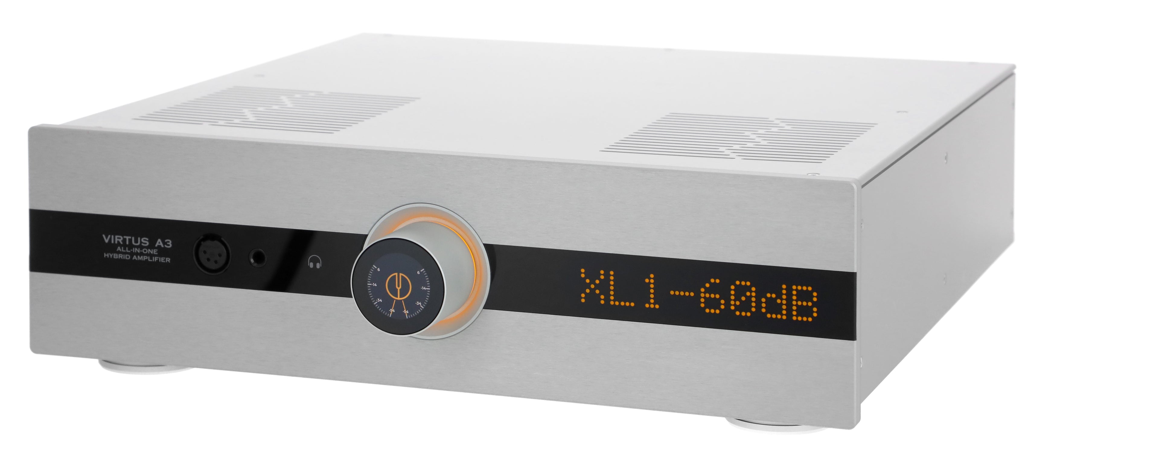 CANOR Virtus A3 Integreret Hybrid Rørforstærker m/DAC, Riaa, Hovedtelefon