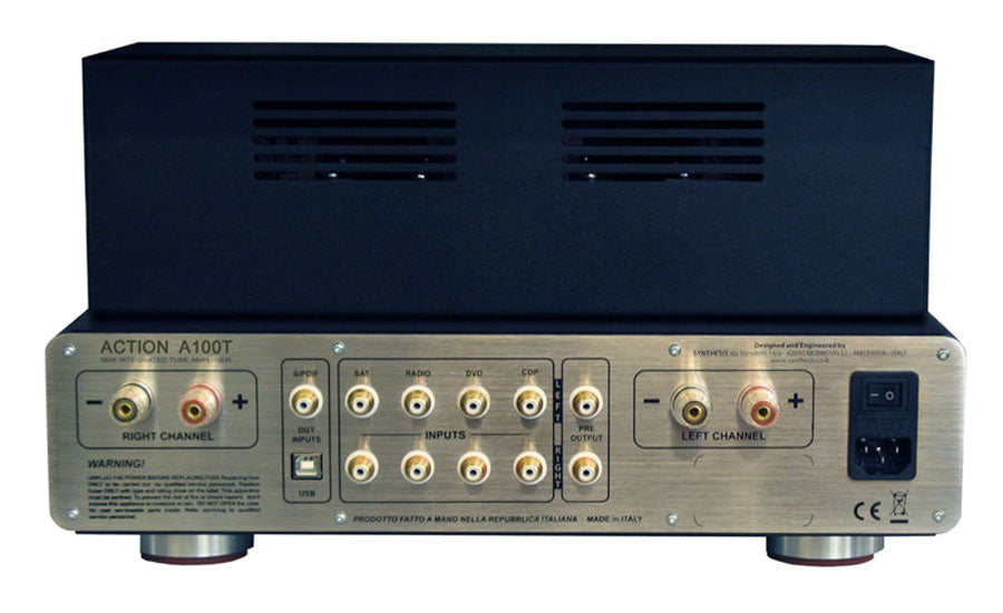 Synthesis Action A100Titan 100W Integreret Stereo Rørforstærker
