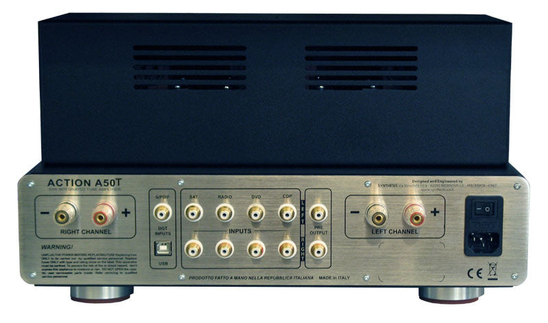 Synthesis Action A50 Taurus 50W Integreret Stereo Rørforstærker