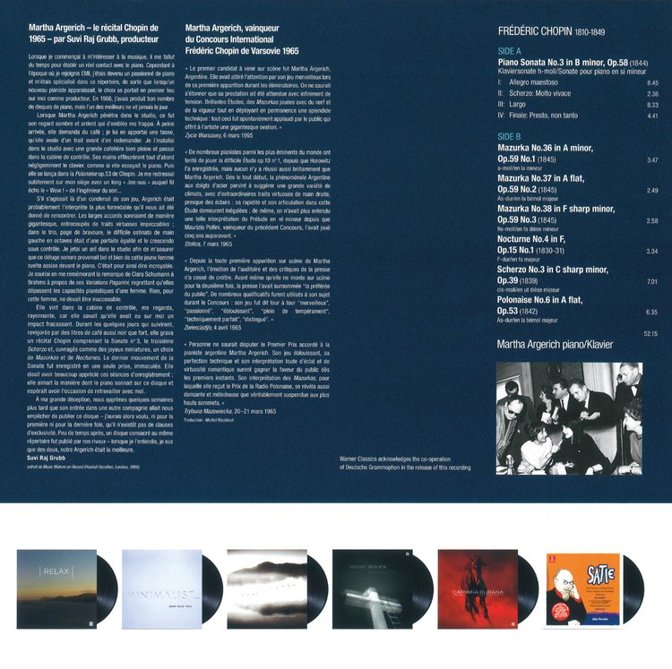 CHOPIN by Martha Argerich