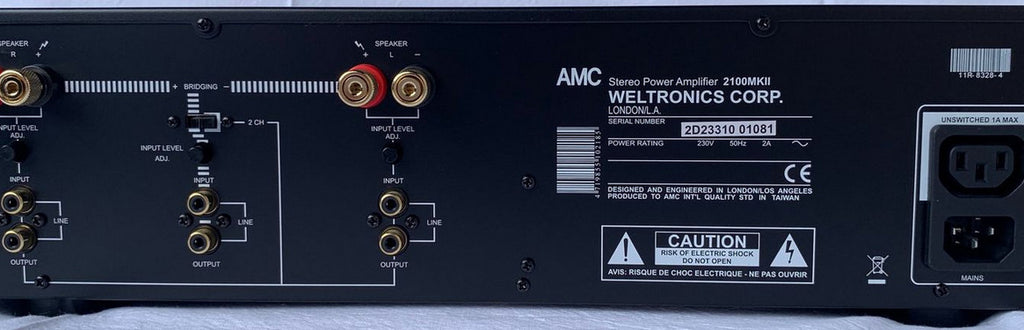 AMC 2N100 MKII-2 Effektforstærker