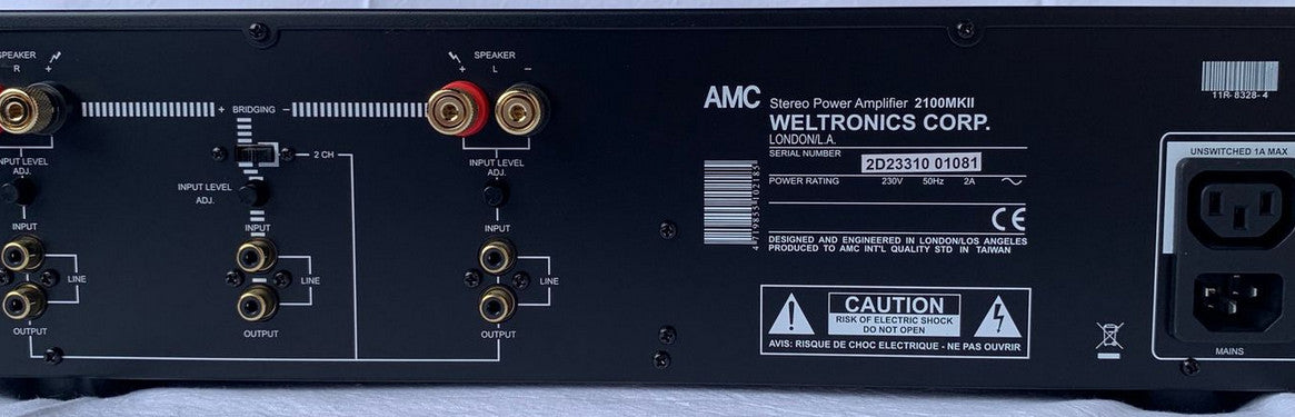 AMC 2N100 MKII-2 Effektforstærker