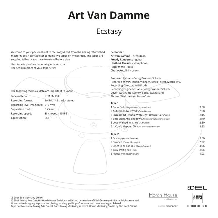 ECSTASY by Art Van Damme