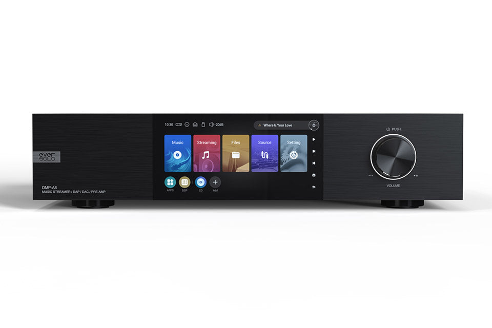 EverSolo DMP-A8 Streamer, DAC, Forforstærker