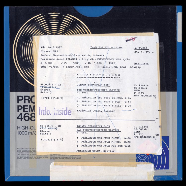 Johann Sebastian Bach -   The Well-Tempered Clavier / PART 2/2 - Tape 7+8