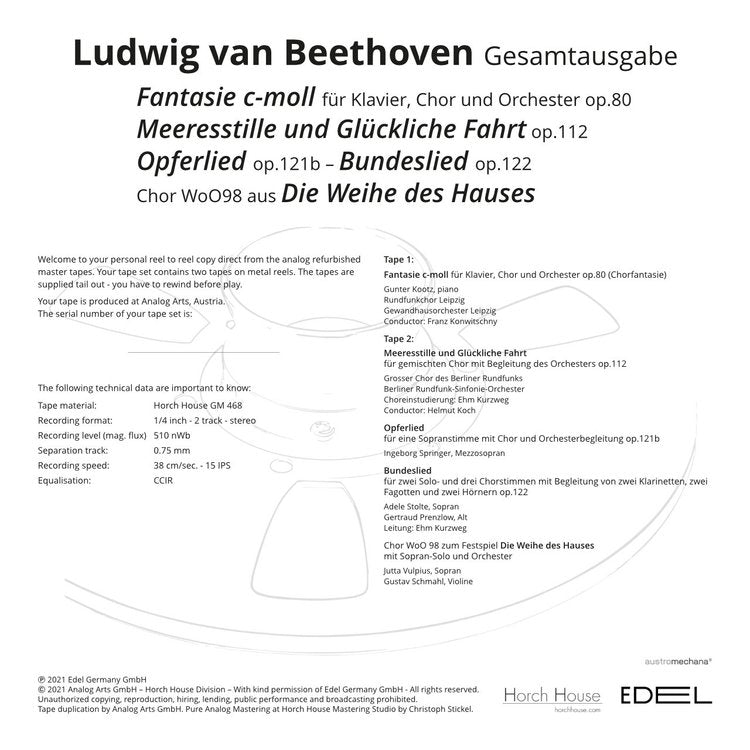 BEETHOVEN GESAMTAUSGABE