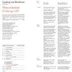 MISSA SOLEMNIS IN D MAJOR, OP.123 – LUDWIG VAN BEETHOVEN by Gewandhausorchester Leipzig - Conductor: